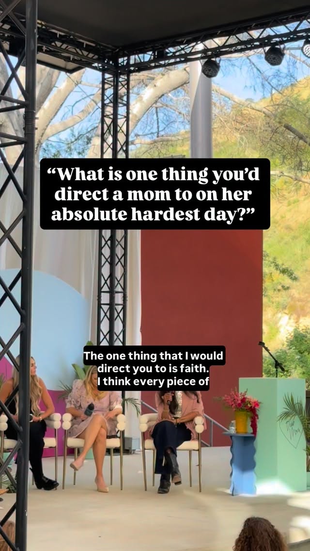 There is zero chance I would feel grounded in motherhood (and frankly life) without God.