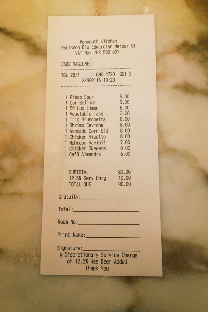 Monmouth Kitchen in Covent Garden