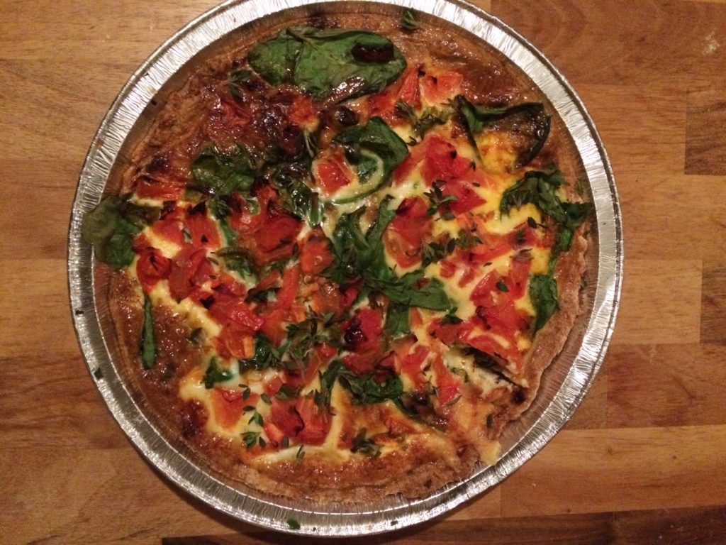 veggie quiche