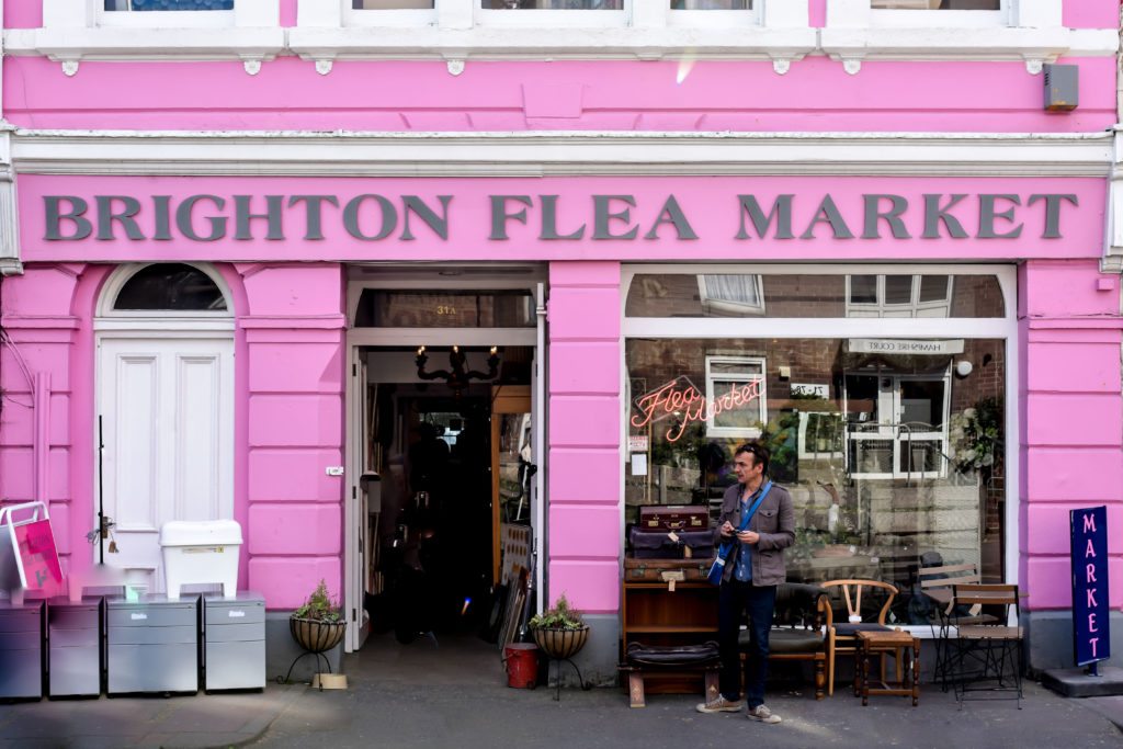 Brighton England Flea Markeet