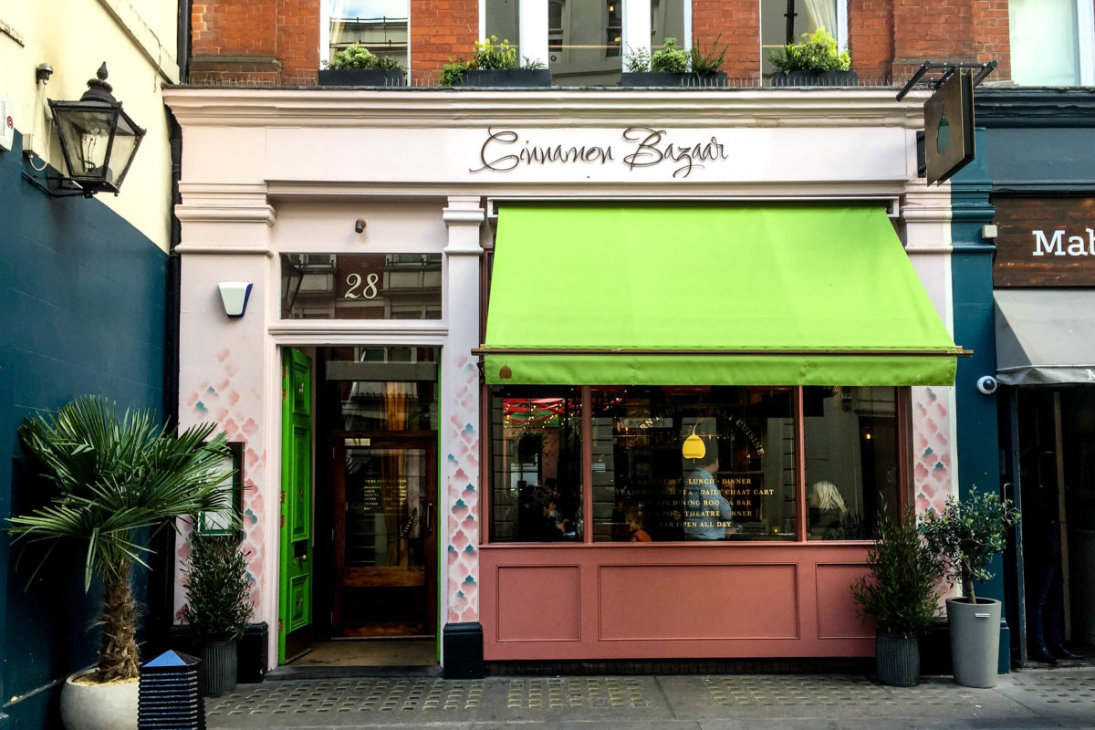 Cinnamon Bazaar Restaurant Review, Covent Garden, London