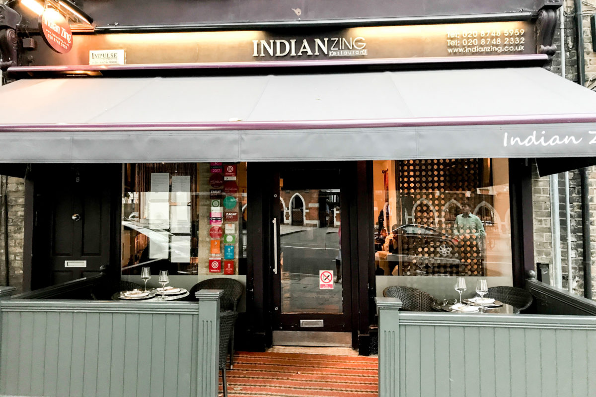 Review of Indian Zing Indian Food in Hammersmith, London