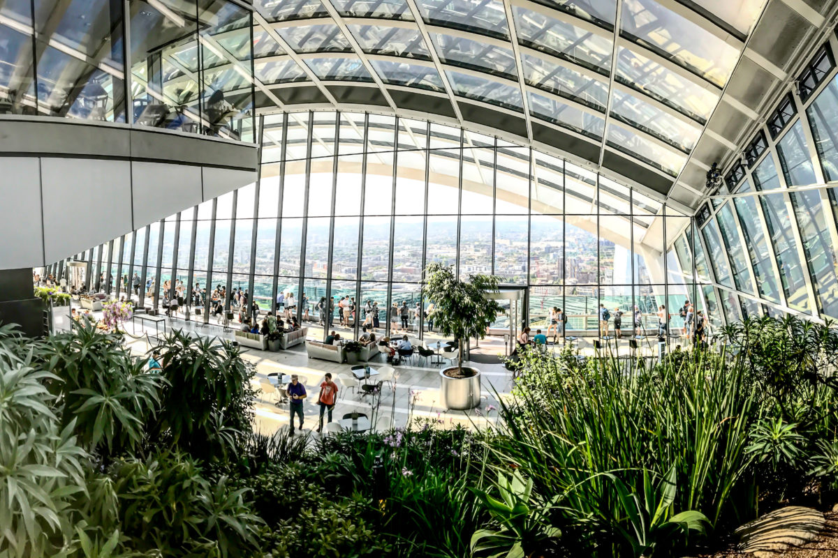 Enjoy Incredible Drinks and Brunch at Sky Garden London, England