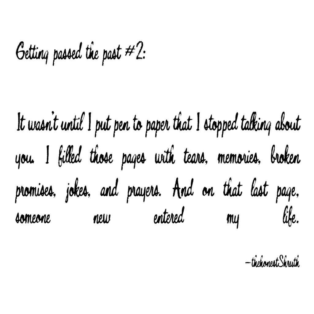 [No. 2] Getting Past the Past Requires Healthy Outlets for Your Emotions