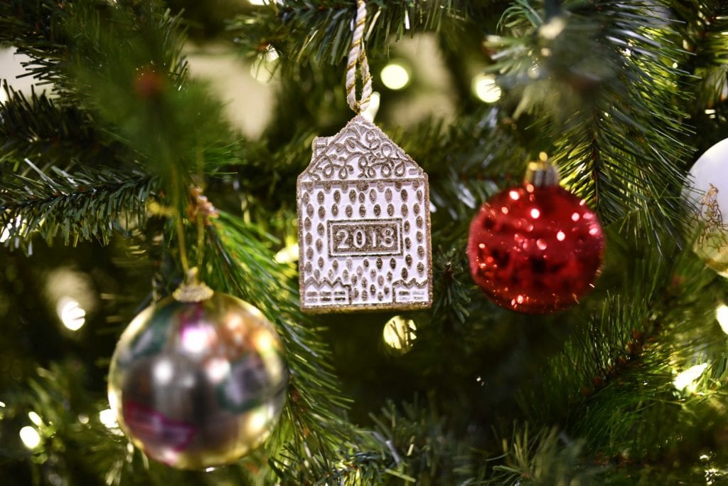 Ten Thousand Villages Garlands on My First Christmas Tree Ever