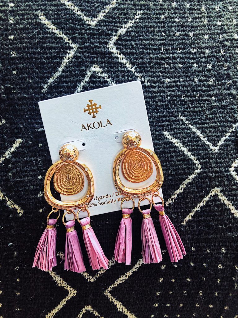 Statement Earrings for Summer Akola || Brianna Earring || $78