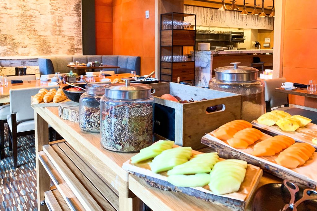 Breakfast Buffet at the Ritz Carlton Bachelor Gulch, Beaver Creek, CO