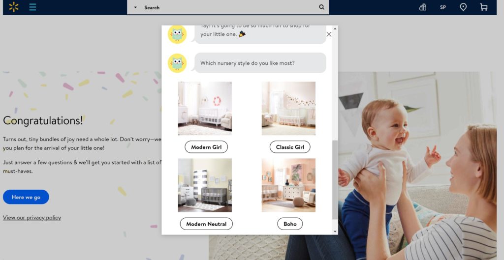 Walmart Baby Registry