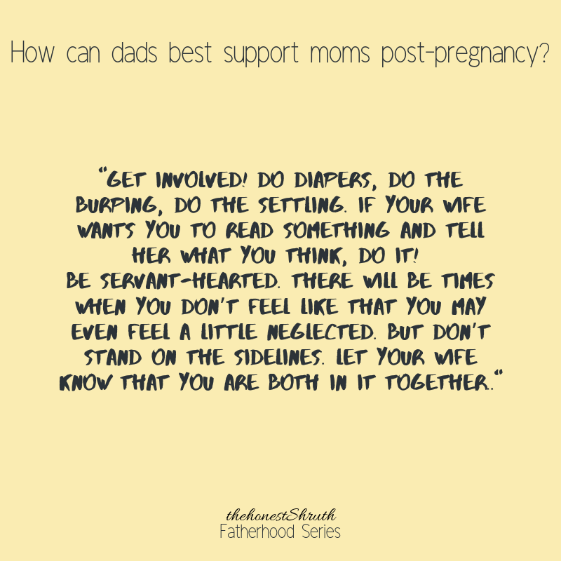 How Can Husbands Best Support Their Wives Post-Pregnancy? Future dads and fatherhood