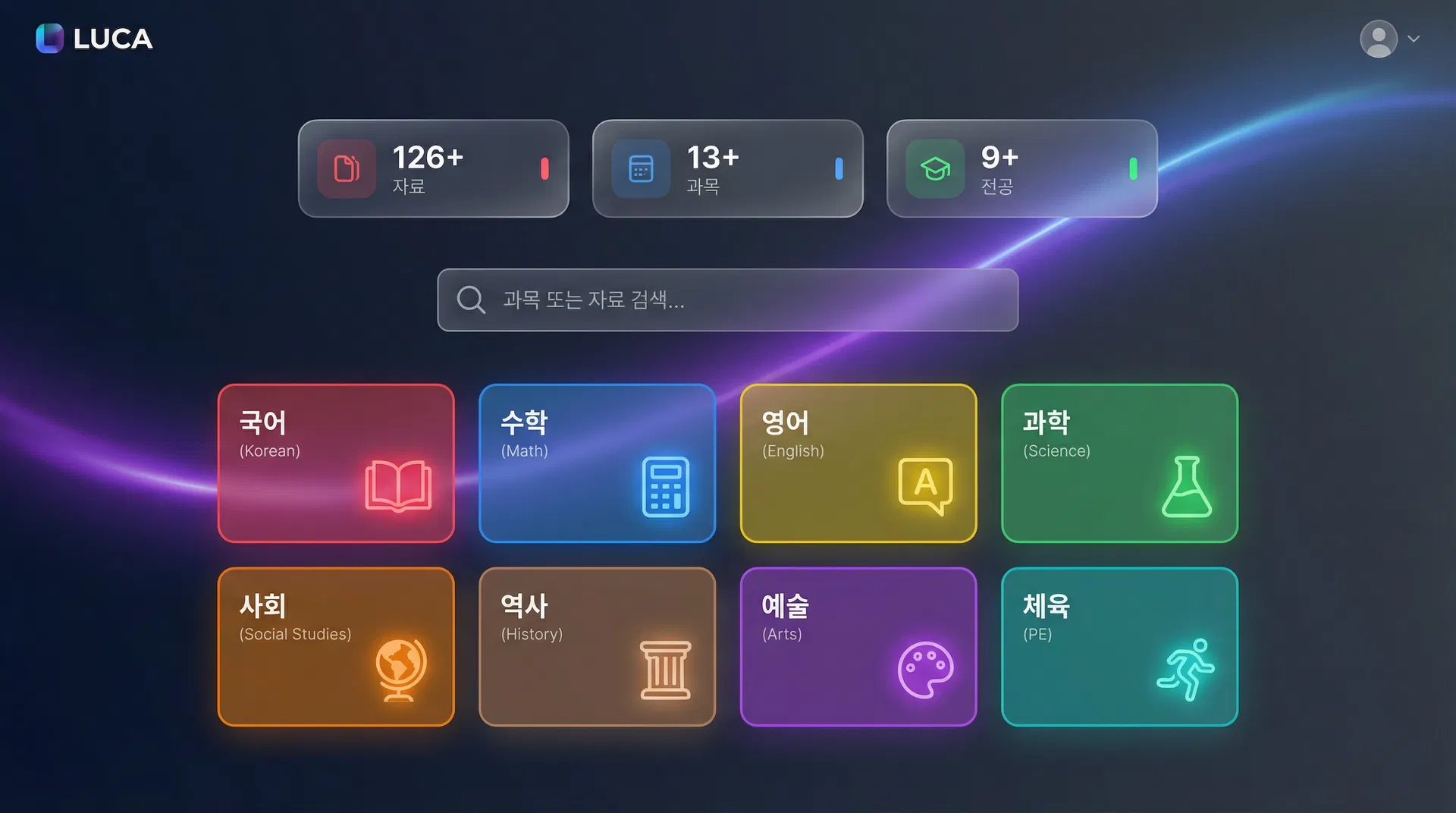 LUCA 대시보드