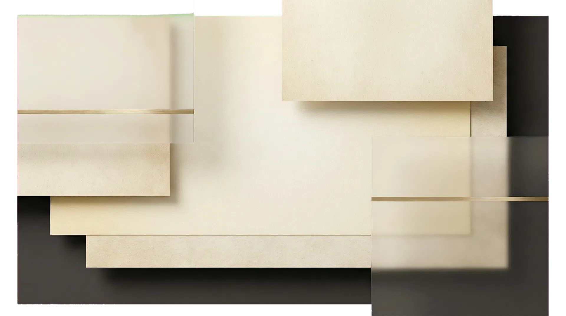 Layered editorial paper textures