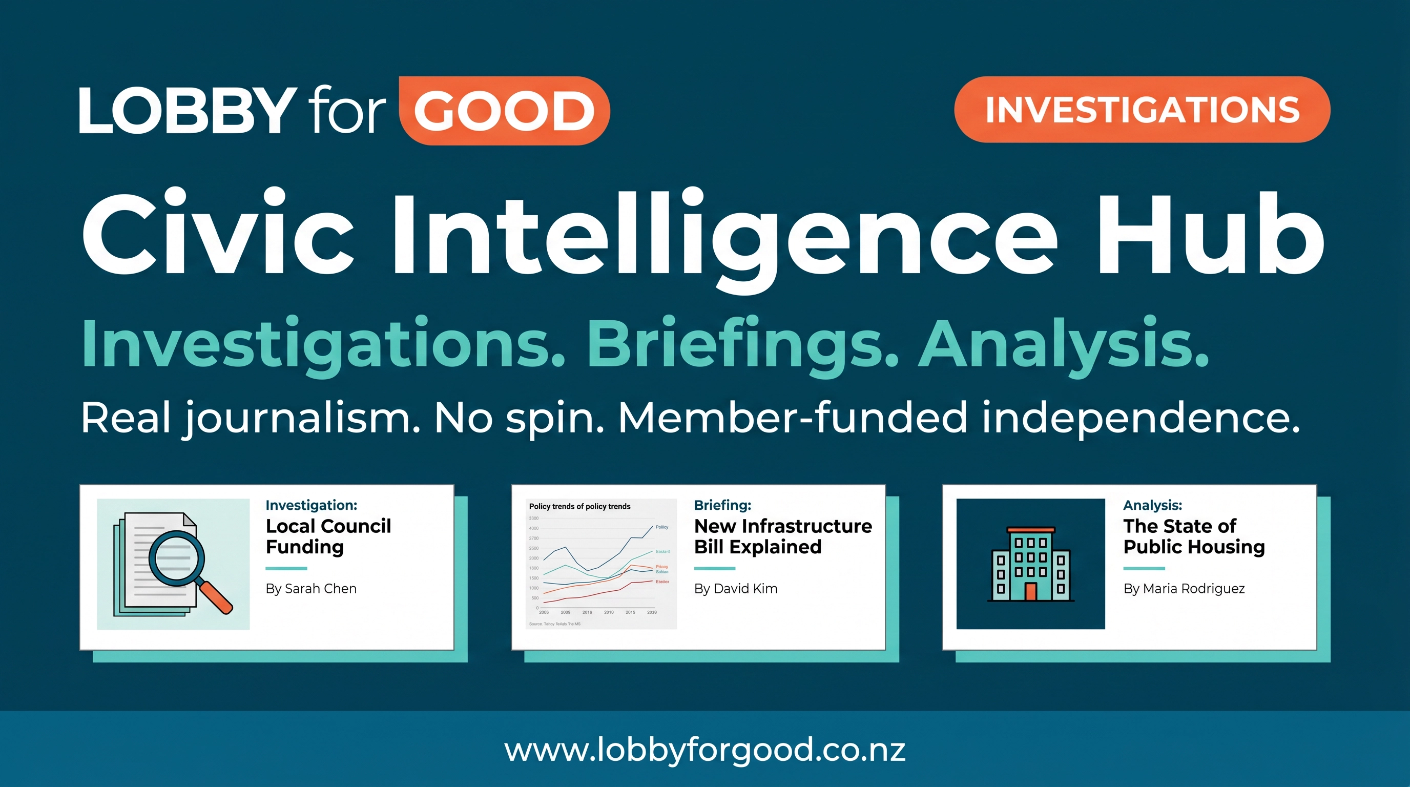 Civic Intelligence Hub - Lobby for Good