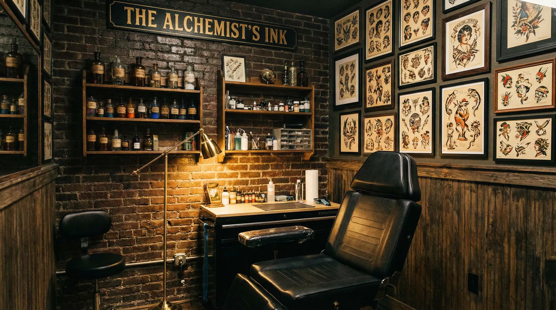 Tela Tattoo Studio Interior
