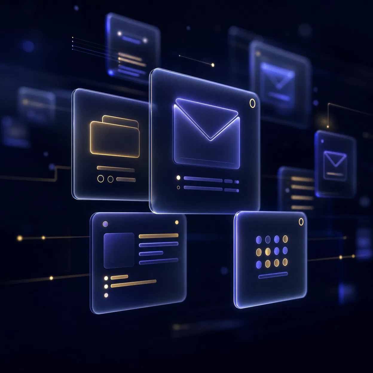Gmail intelligence visual