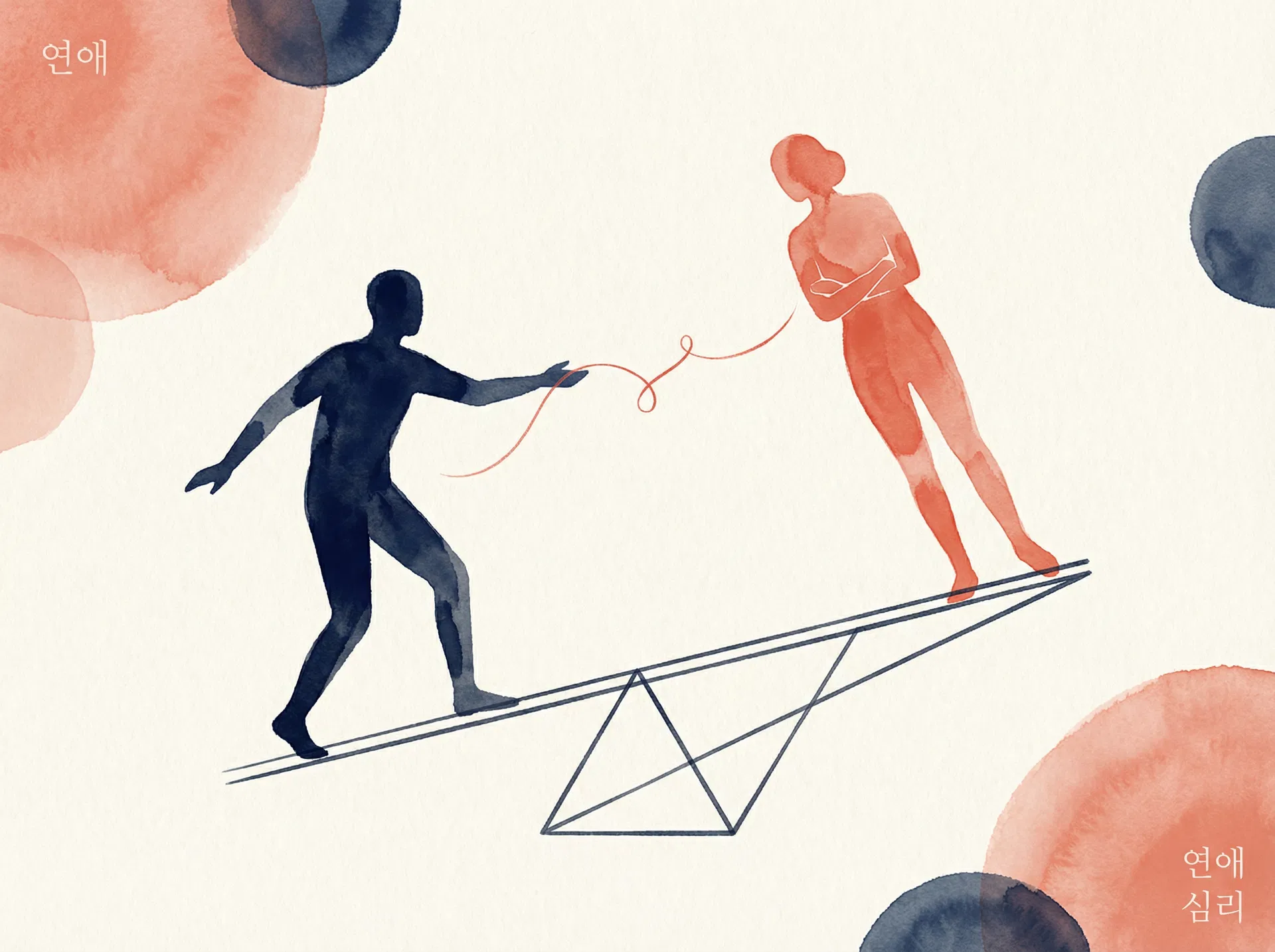 연애 초기 밀당의 심리학: 건강한 밀당과 독성 밀당의 차이