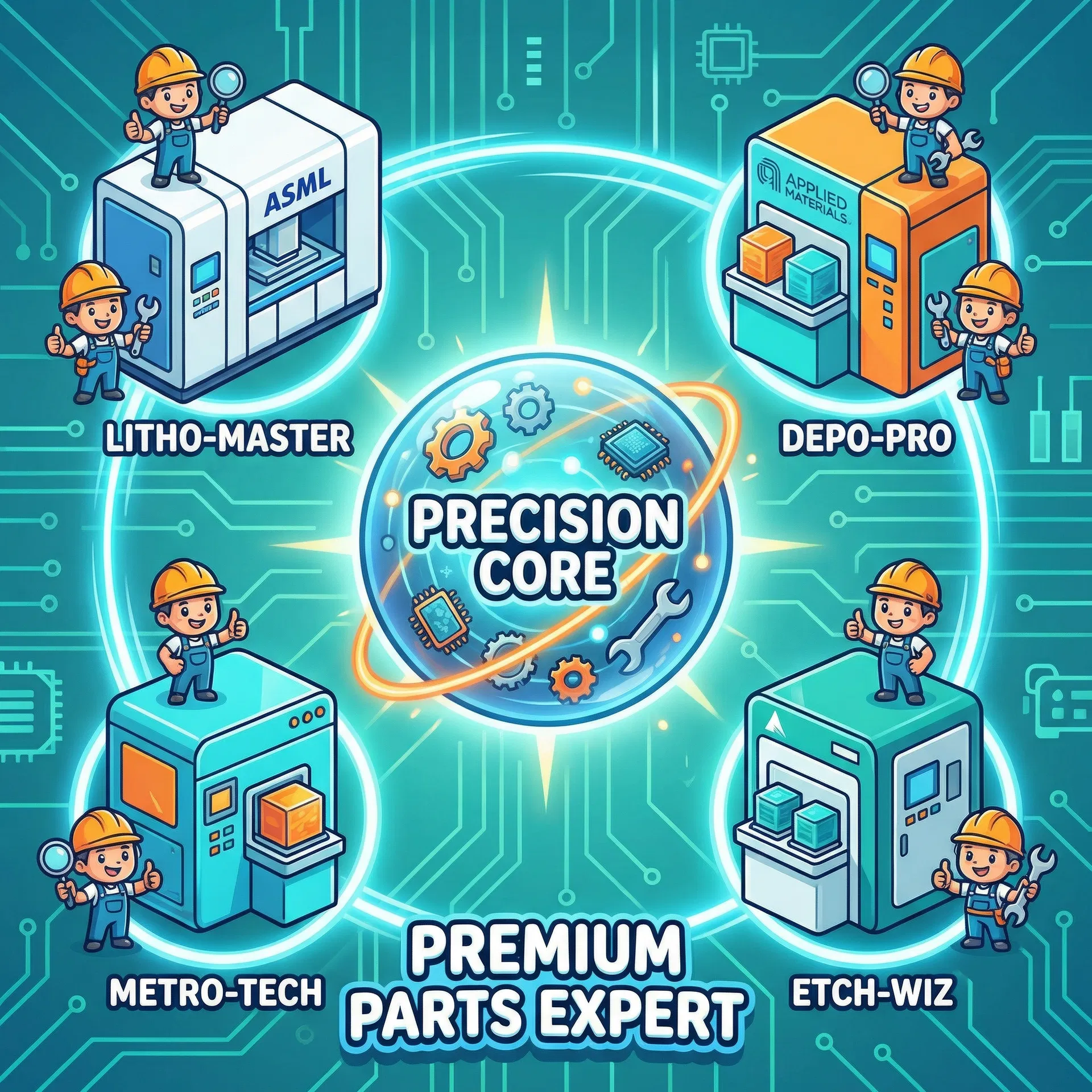 Premium Parts Expert for Semiconductor Equipment