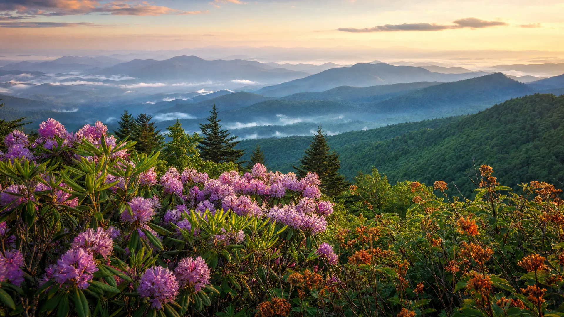 Blue Ridge Mountains near Asheville