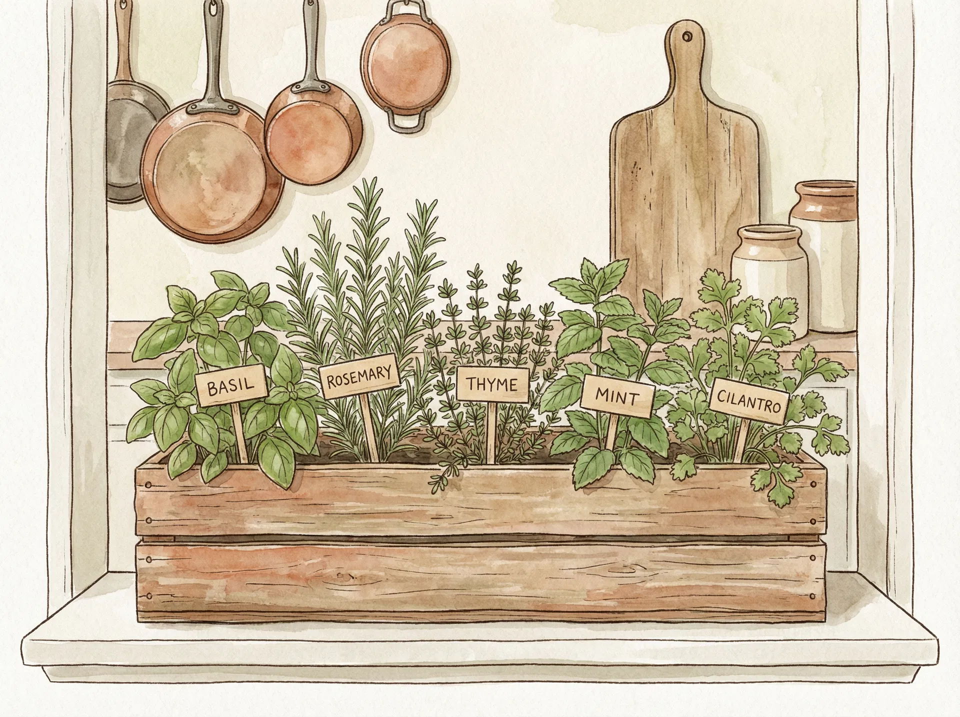 The Complete Guide to Growing Kitchen Herbs Indoors