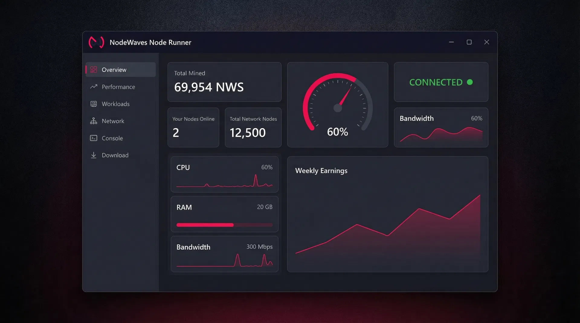 NodeWaves Desktop App