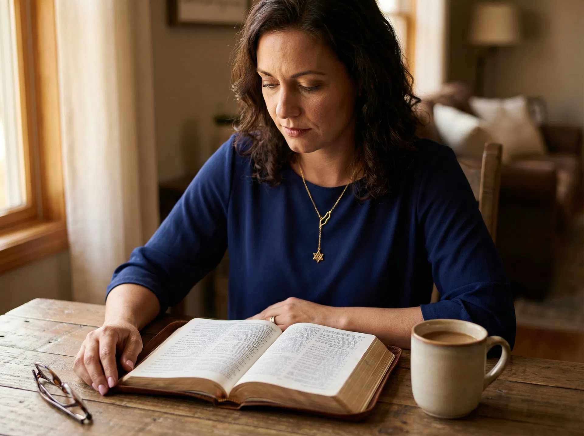Woman with Bible