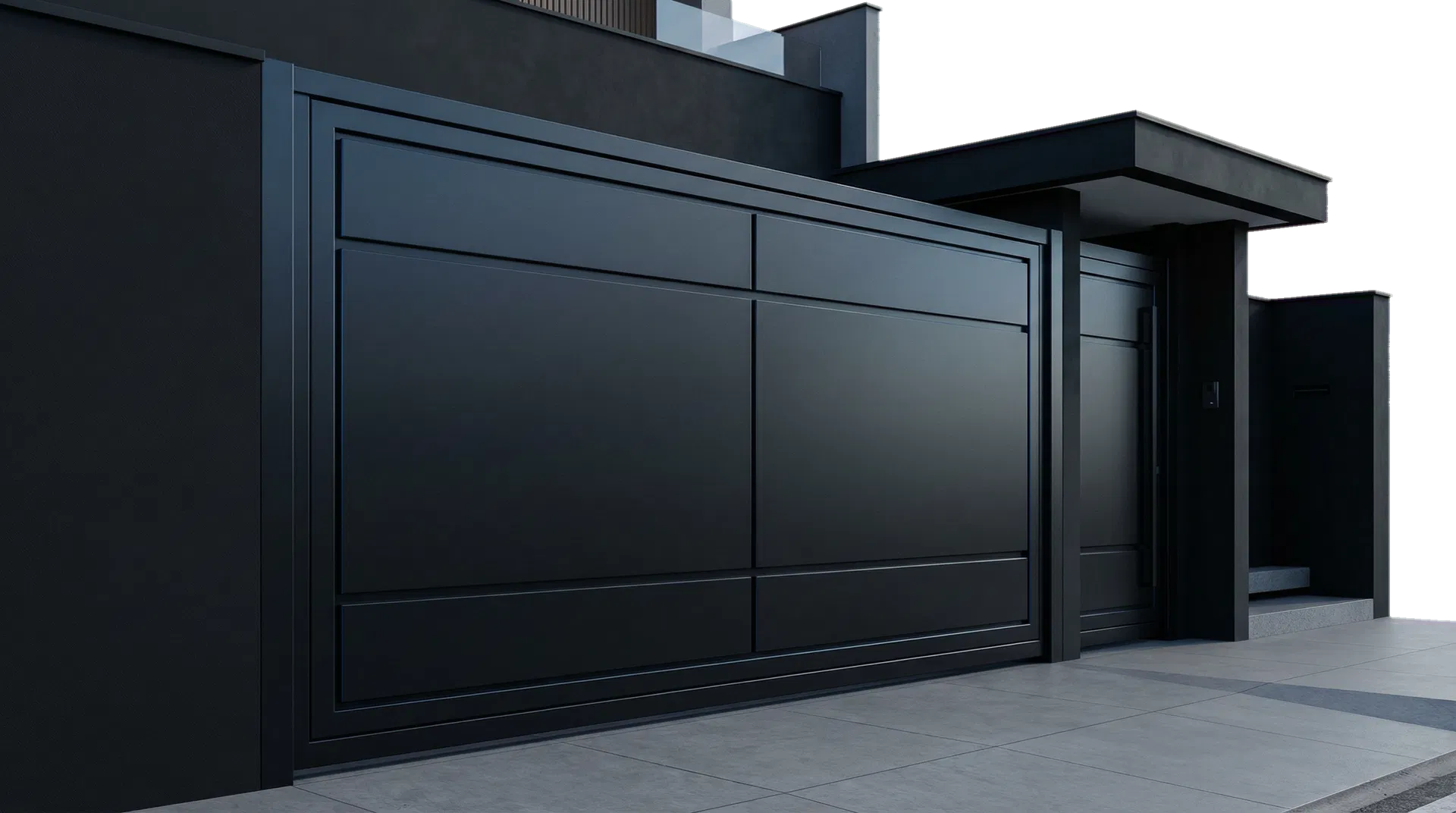 Portões de alumínio