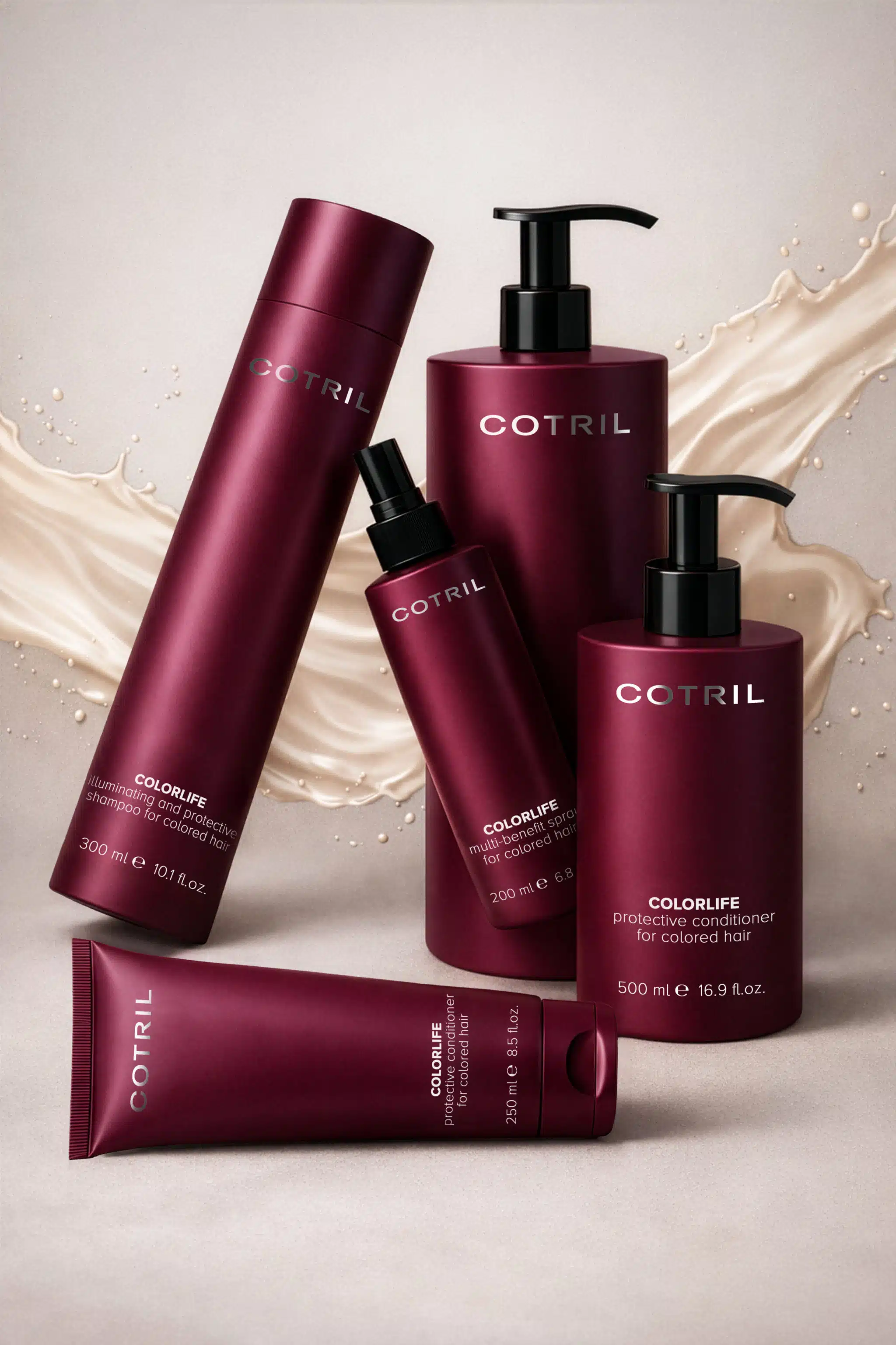 الشعر المصبوغ