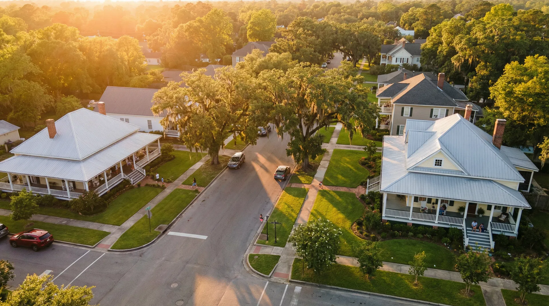 Beautiful Acadiana neighborhood