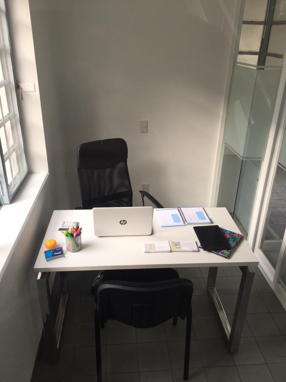 OFICINA (2) PRIVADA, AMUEBLADA 1 PERSONA