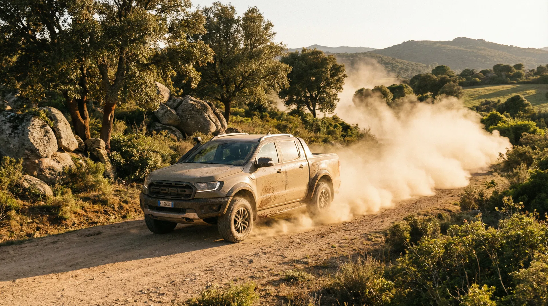 Pickup in avventura in Sardegna