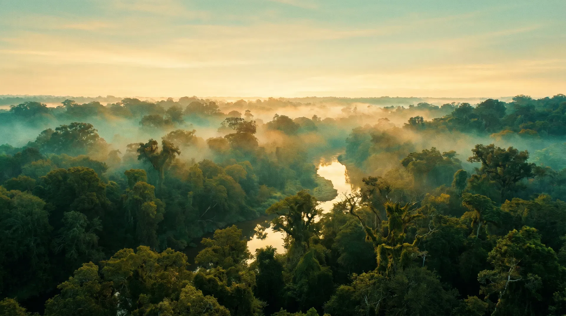 Ancient forest canopy