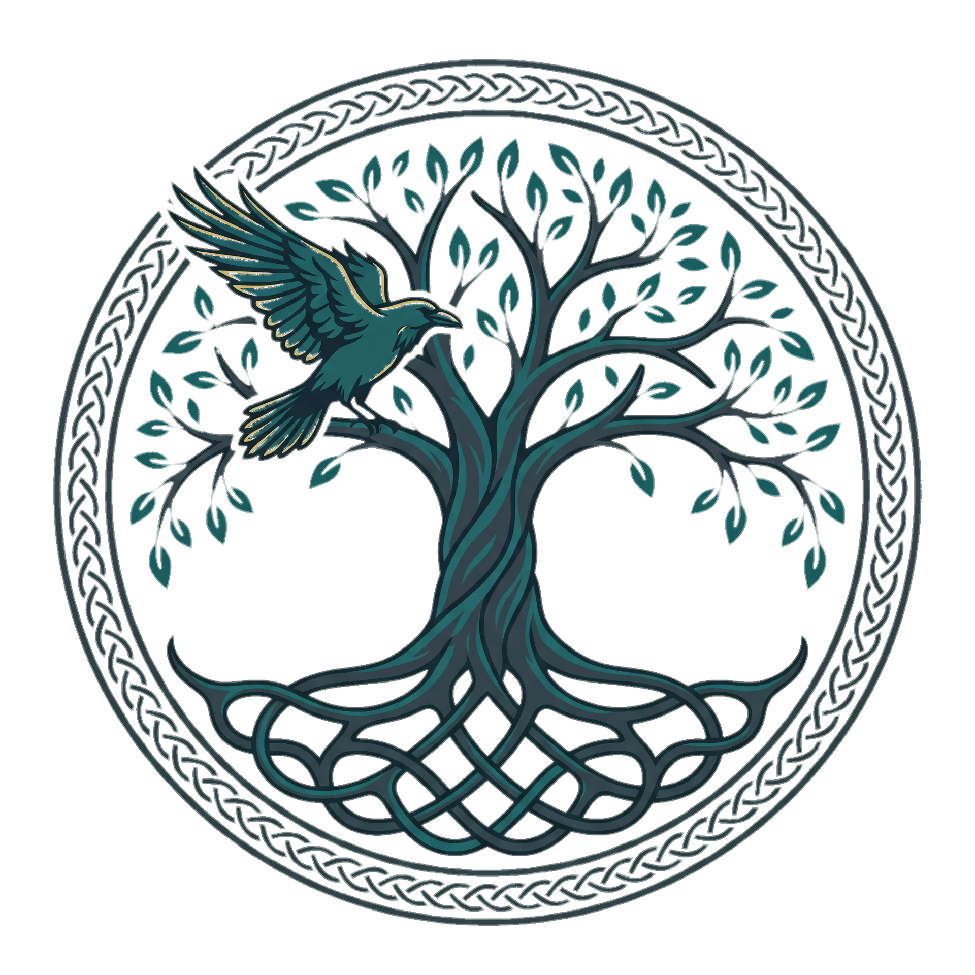 Feathered Roots logo