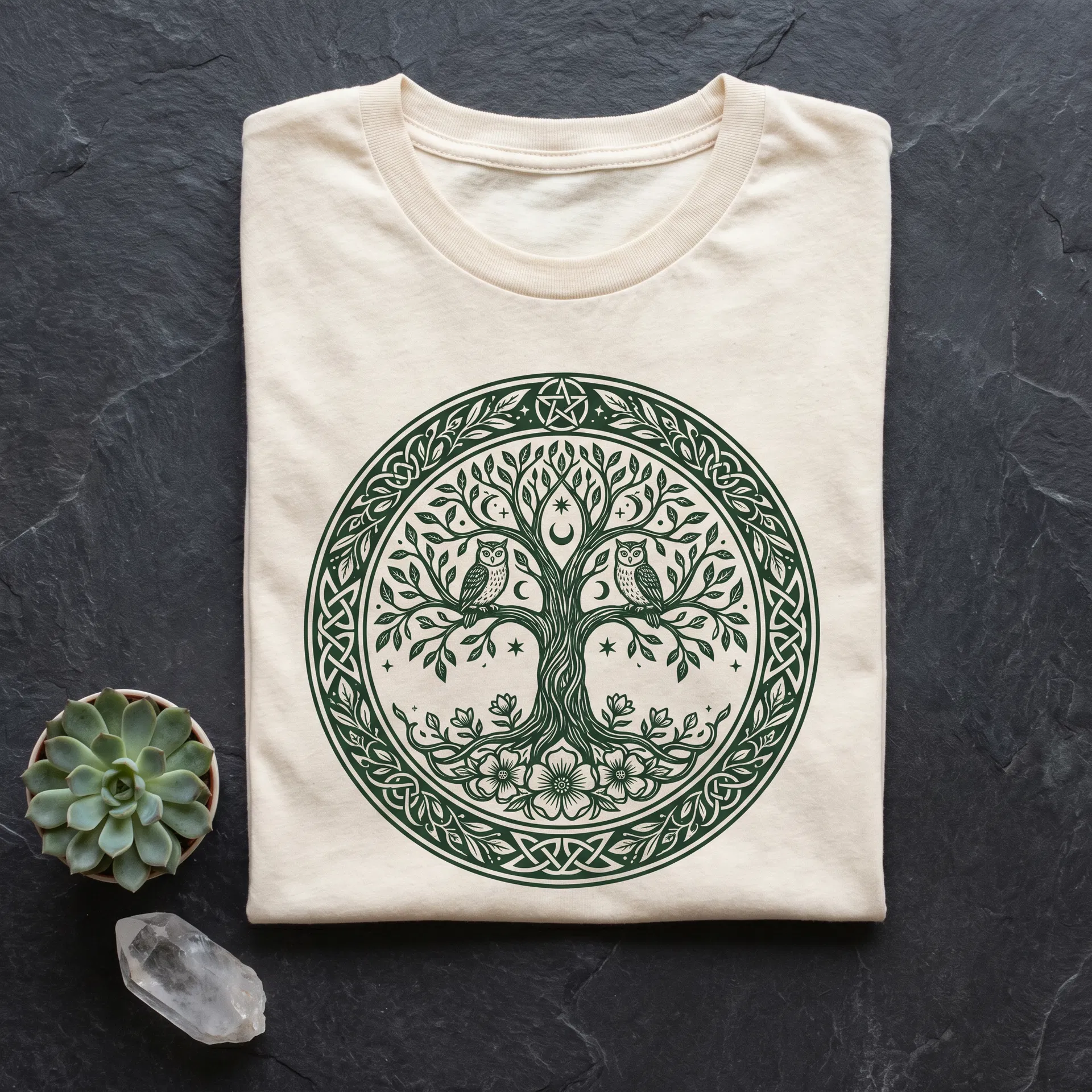 Sacred Mandala Tree of Life Tee
