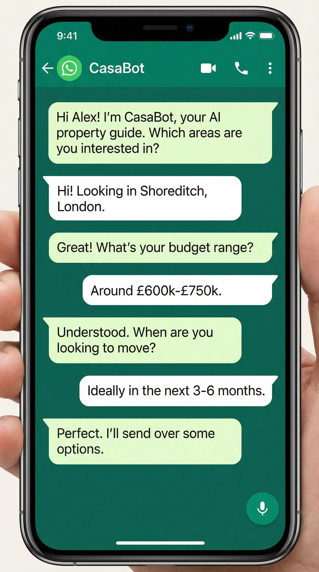 WhatsApp AI qualification bot