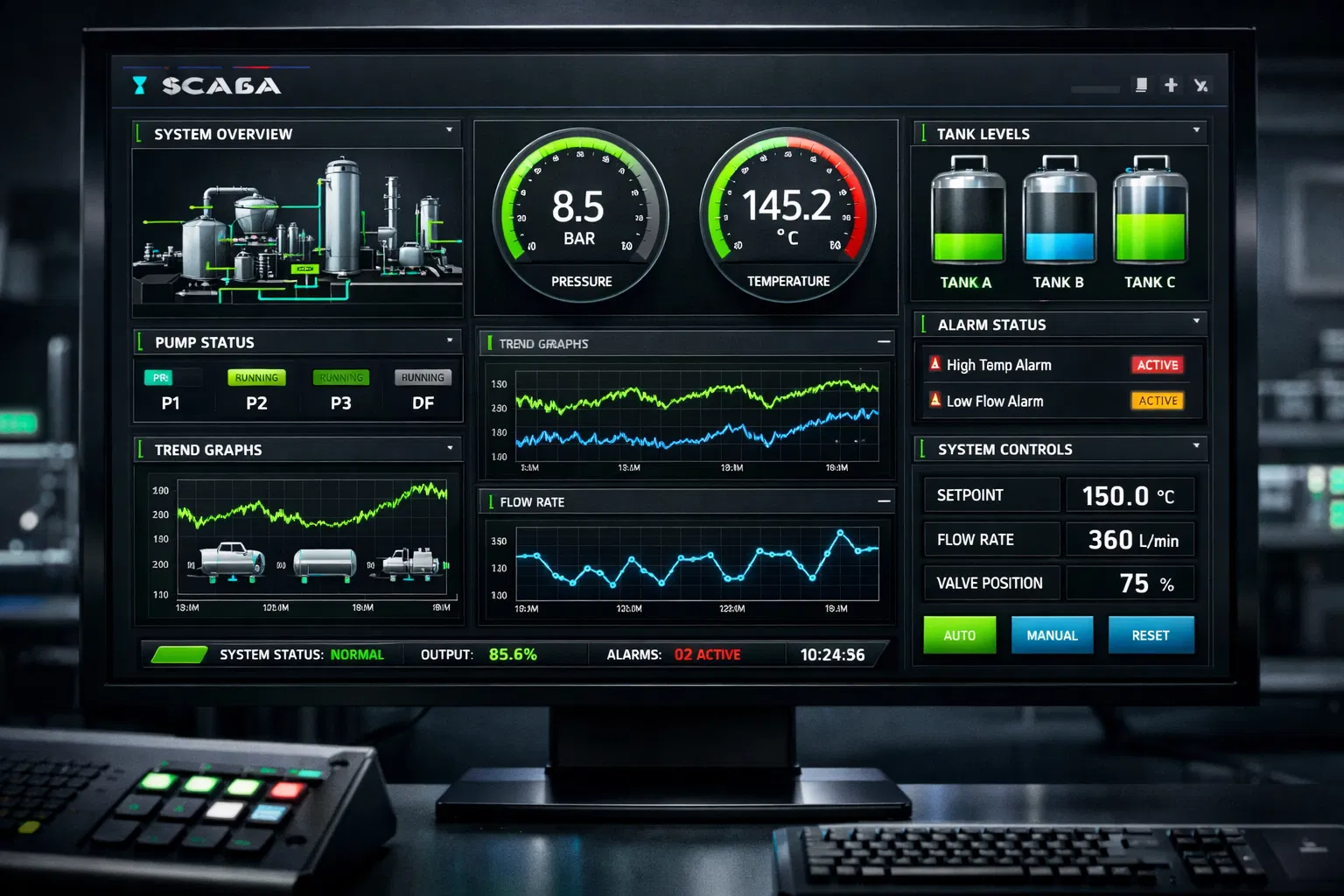 SCADA System Interface