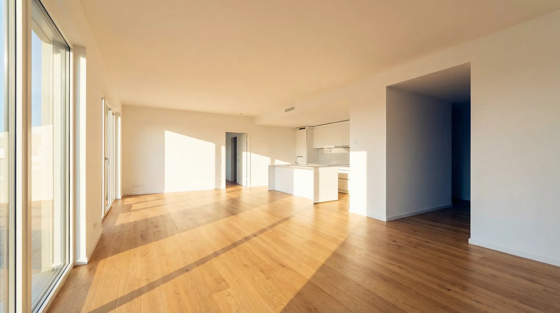 New construction home interior