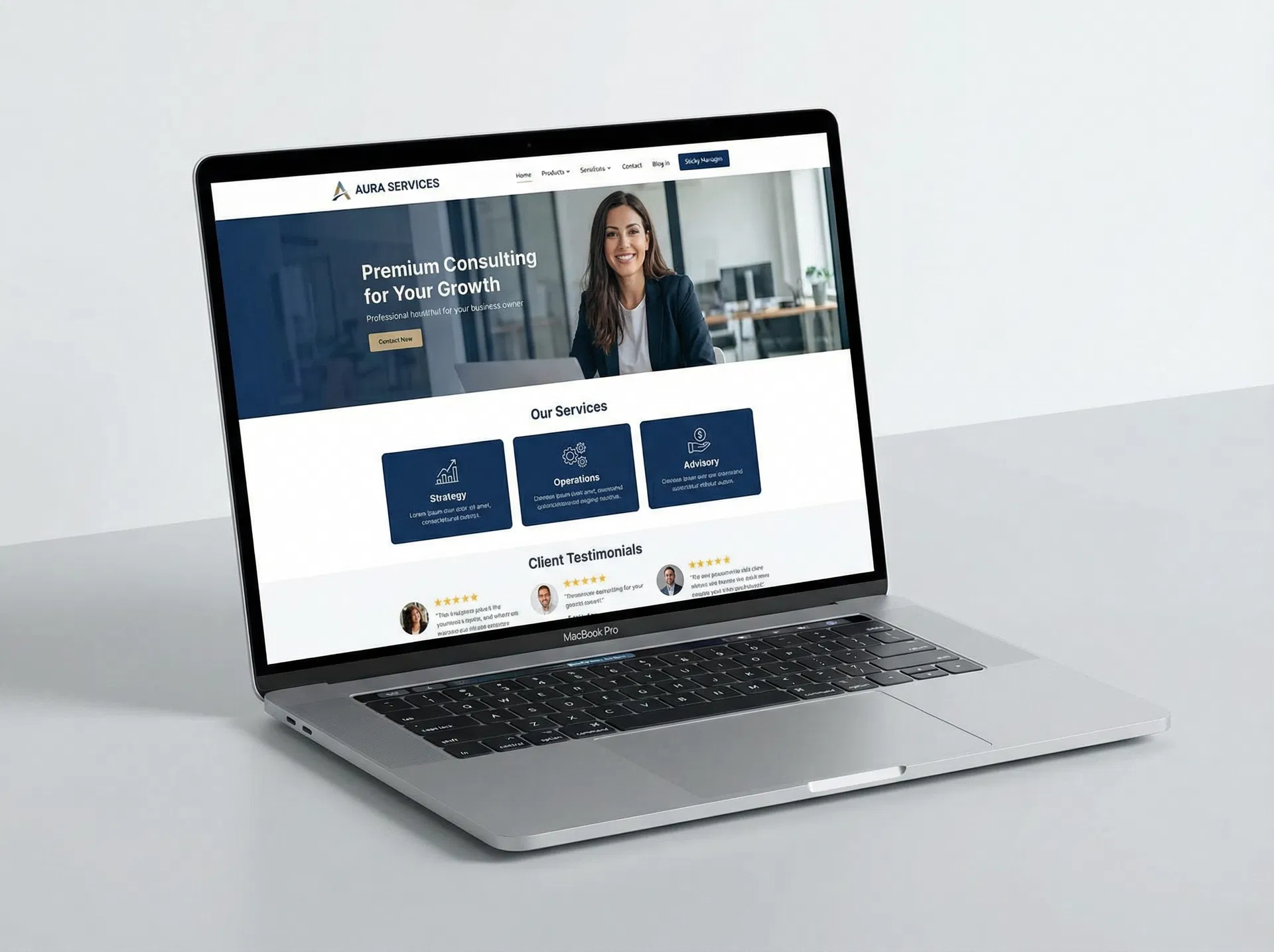 Service Business Website