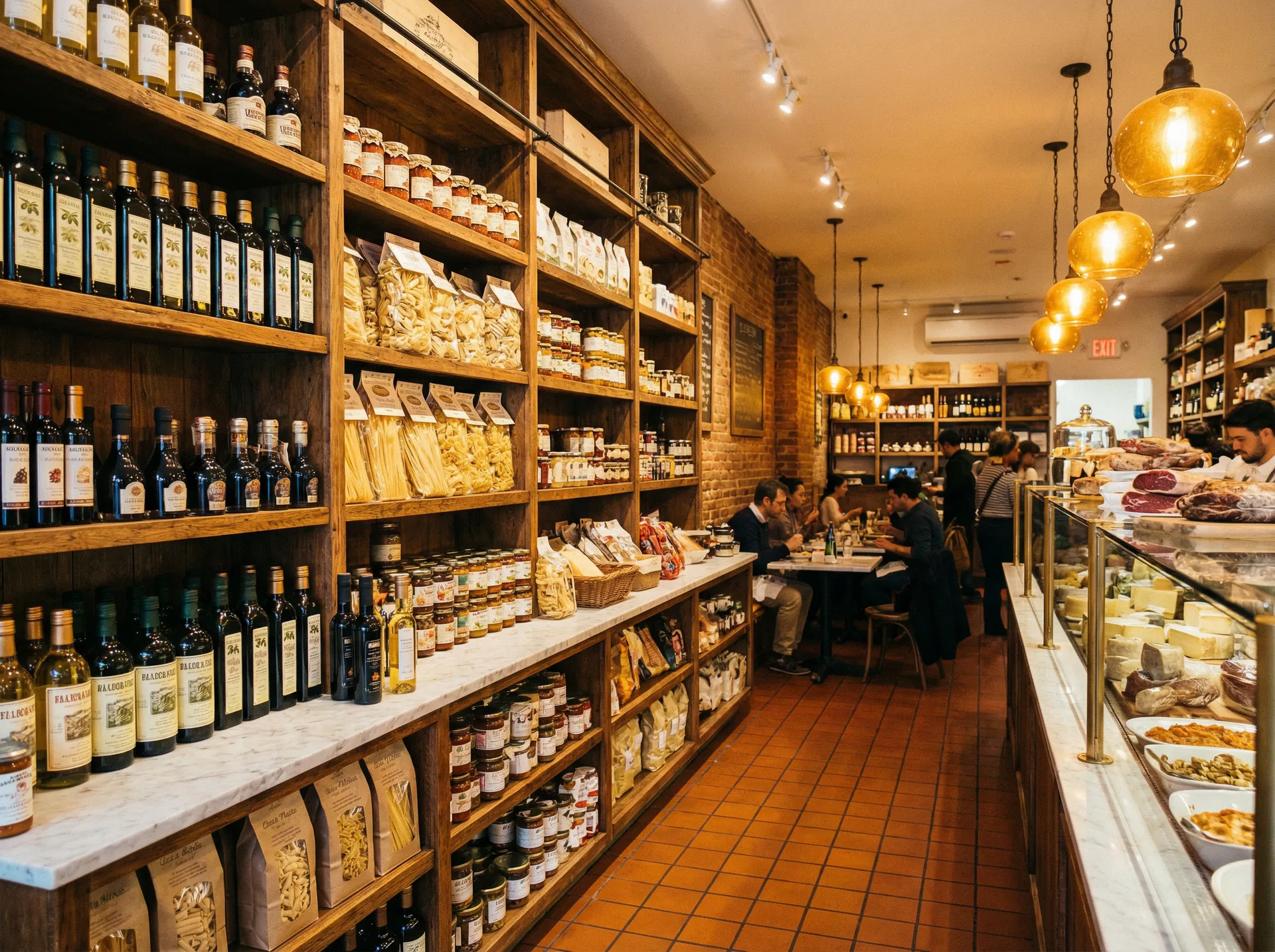 Il Mercato eatery interior