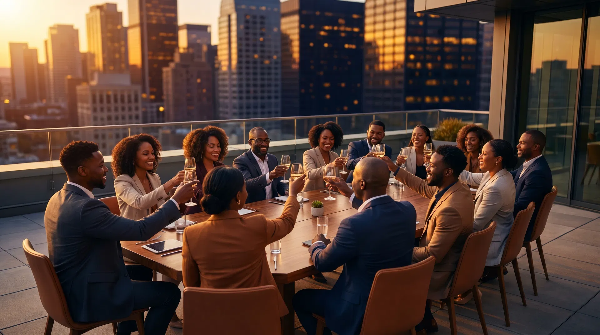 Profit More LLC — Diverse community of wealth builders celebrating success