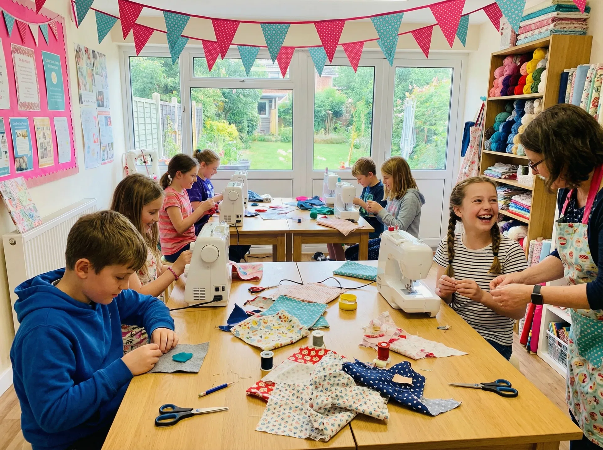 Kids sewing class