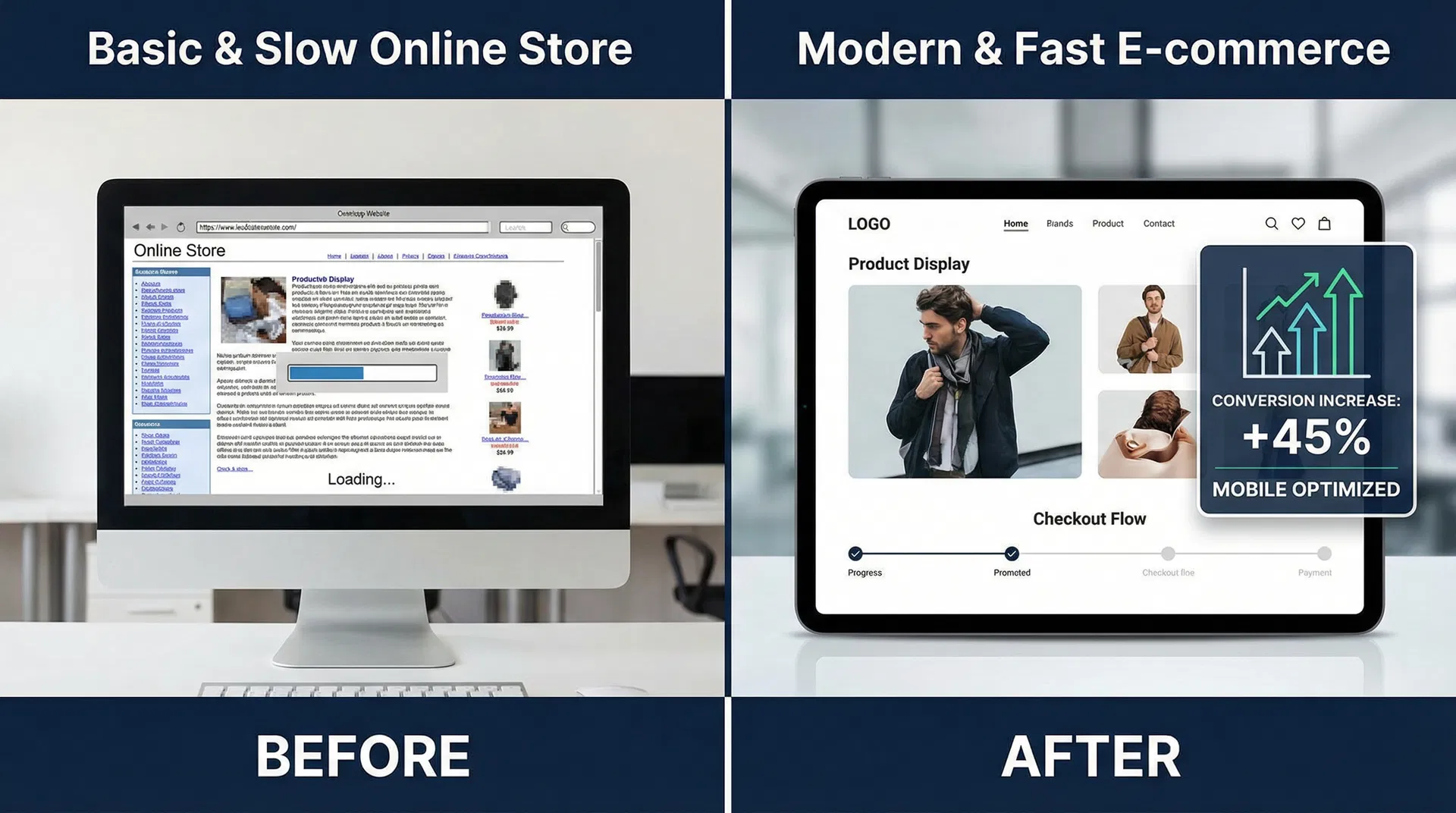 E-Commerce Website Transformation