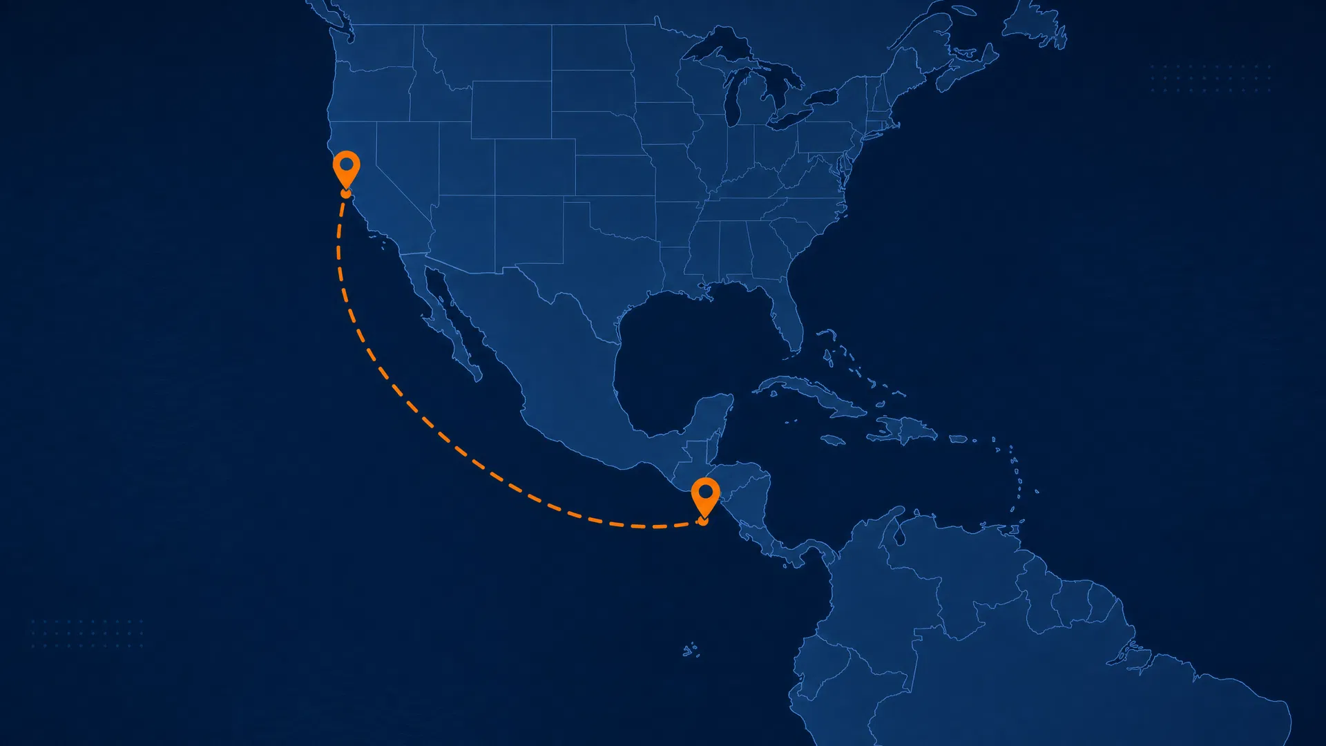 Ruta El Salvador - USA