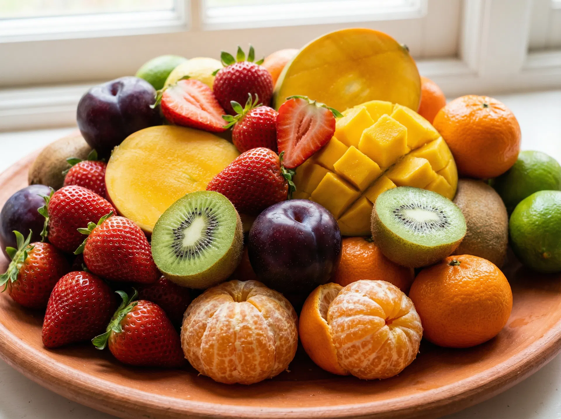Fresh mixed fruits