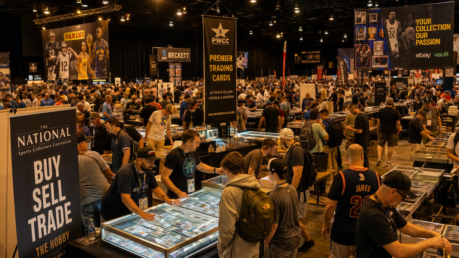 Trading card convention event