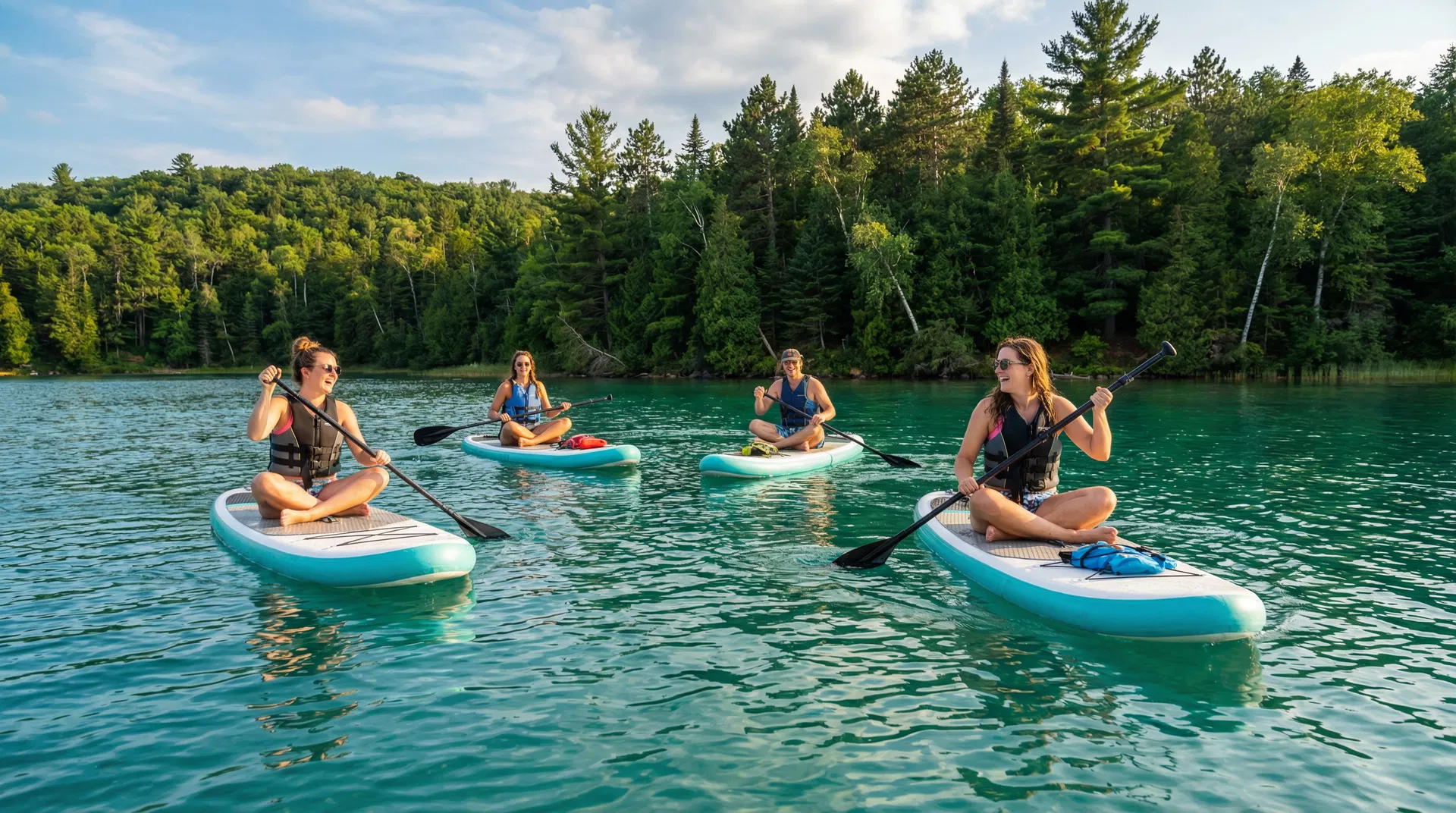 Adventure on a Northern Michigan lake