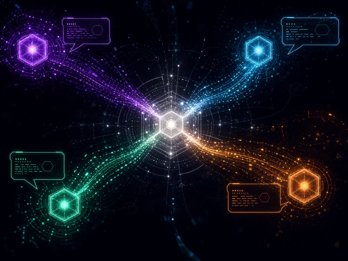 Multi-agent channel visualization
