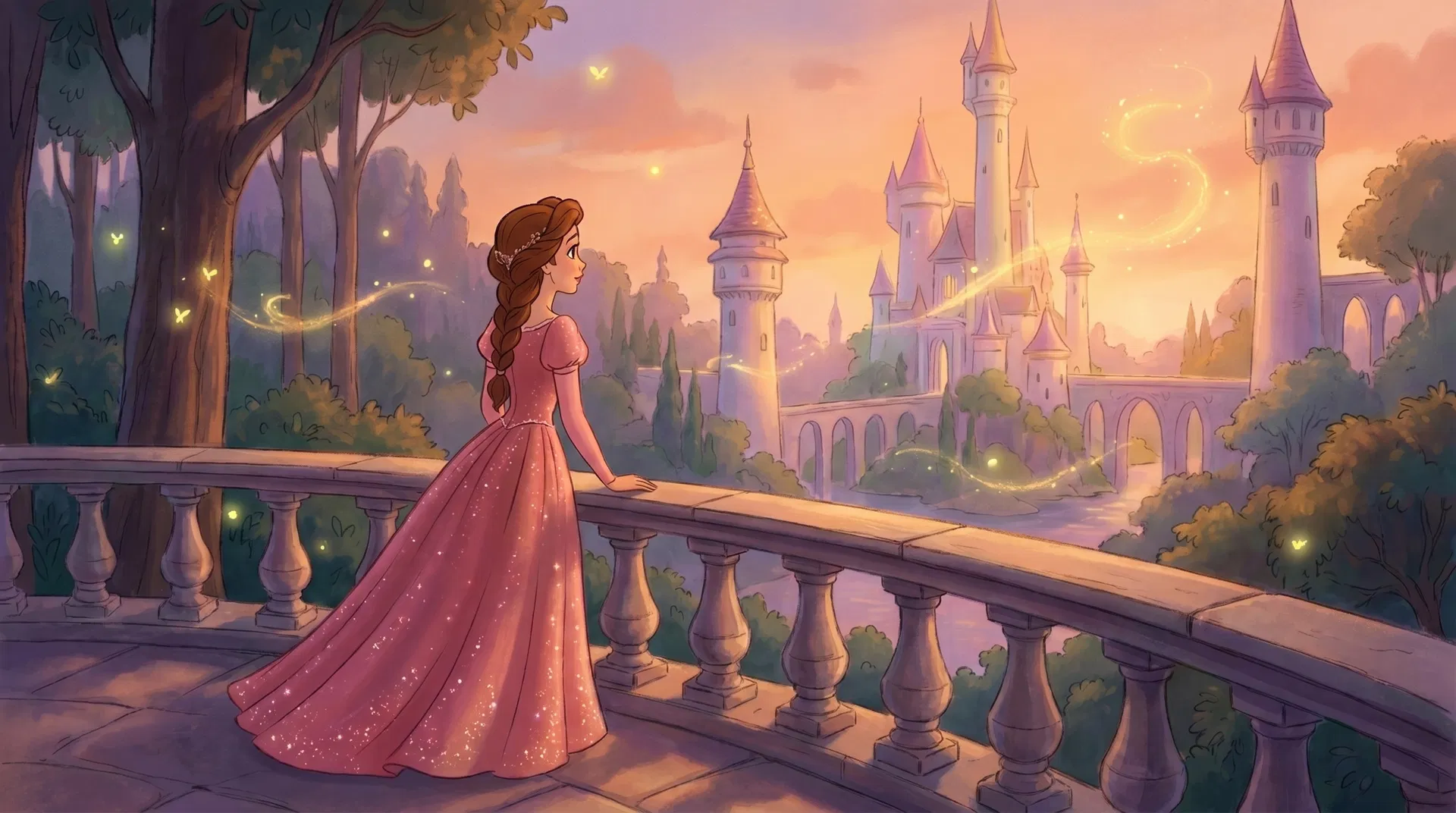 Magical Cinematic animation style