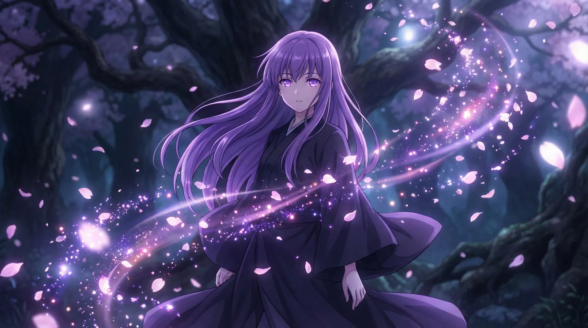 Cherry Blossom — Anime Style