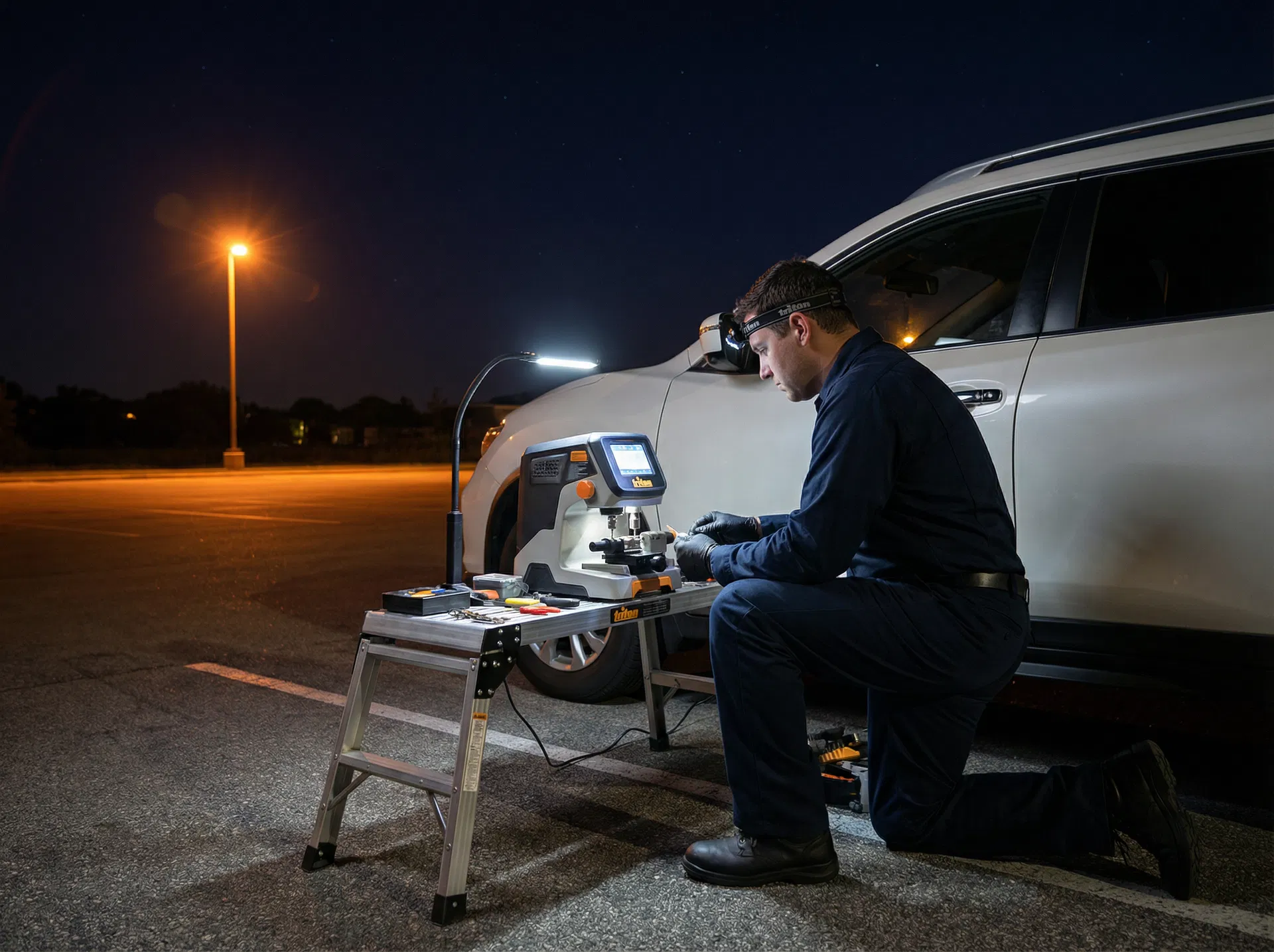 MJ's Auto Locksmith mobile service