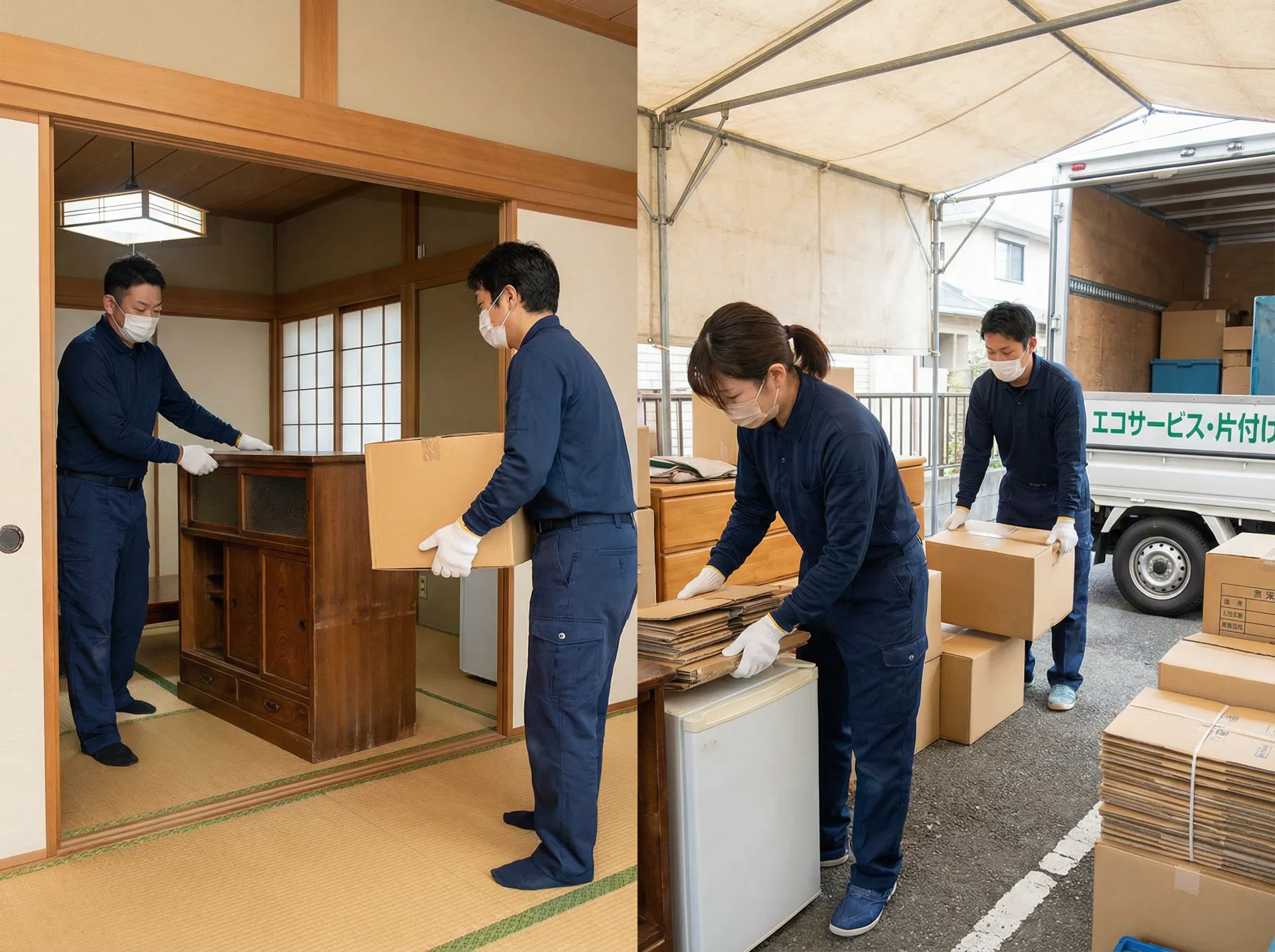 不要品回収・片付け