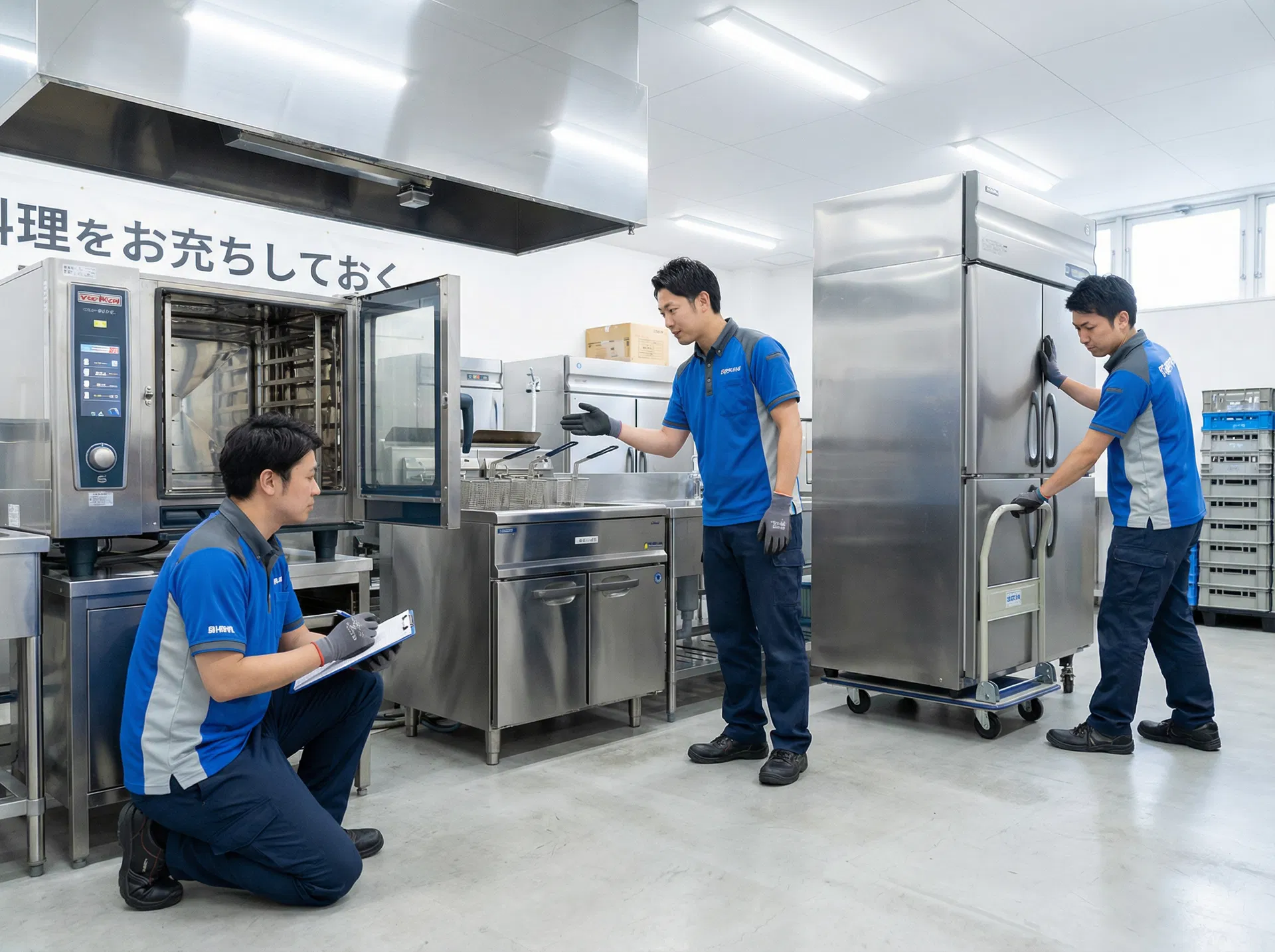 厨房機器の買取・販売・リース